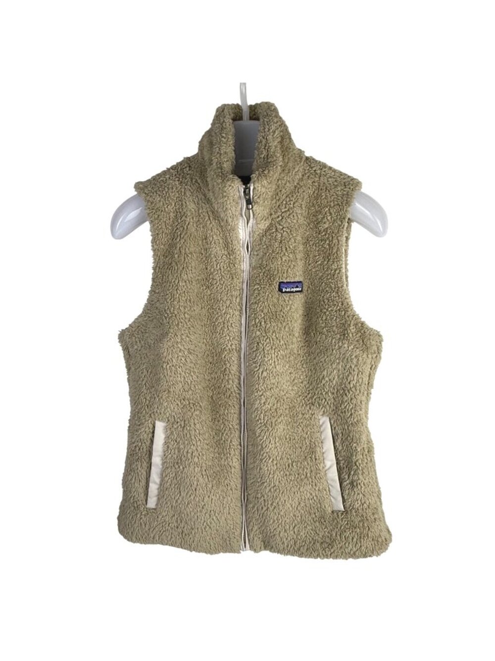 Patagonia Women's Los Gatos Full-Zip Vest Beige Size M